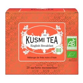 Чай чорний Сніданок органічний, Kusmi Tea, 20х2г
