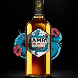 Ромовый напиток Lamb's Spiced 0,7л 30% купить