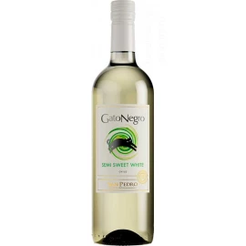 Вино Gato Negro San Pedro Pinot Grigio белое полусладкое 0,75л 12%