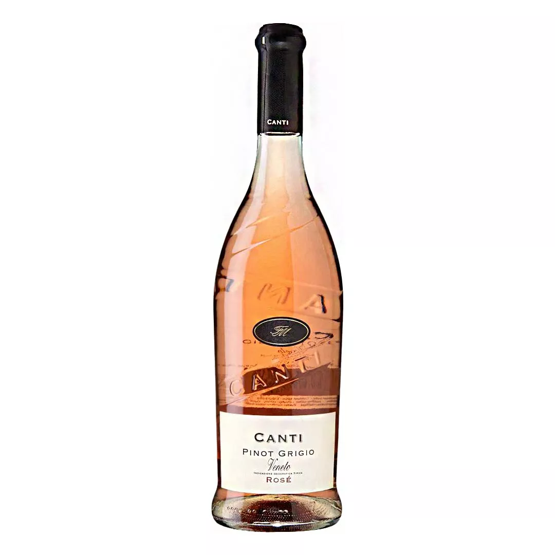 Вино Canti Pinot Grigio Veneto Rose розовое полусухое 0,75л 12%