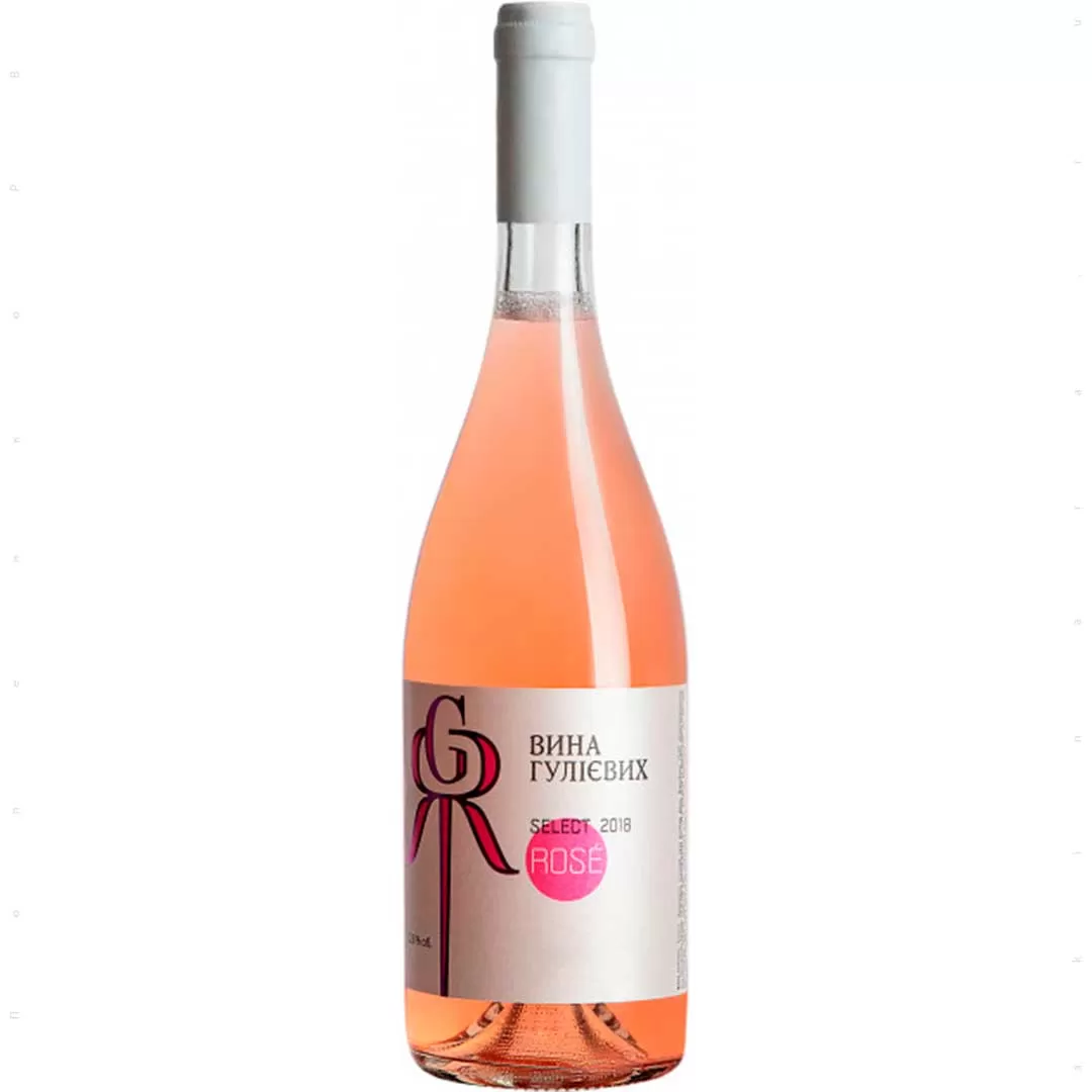 Вино Вина Гулієвих Select Rose сухе рожеве 0,75л 13,2%