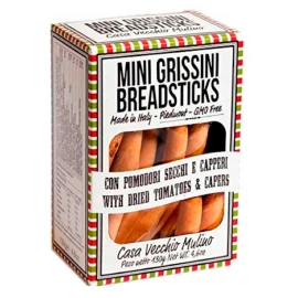 Гриссіні-міні з в'яленими томатами та каперсами Casa Vecchio Mulino 130 г