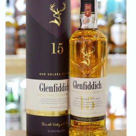 Виски односолодовый Glenfiddich 15 лет выдержки 0,05 л 40% купить