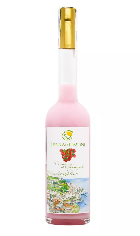 Крем-лікер Terra di Limoni Crema Fragole e Fragoline 0,5л 17%