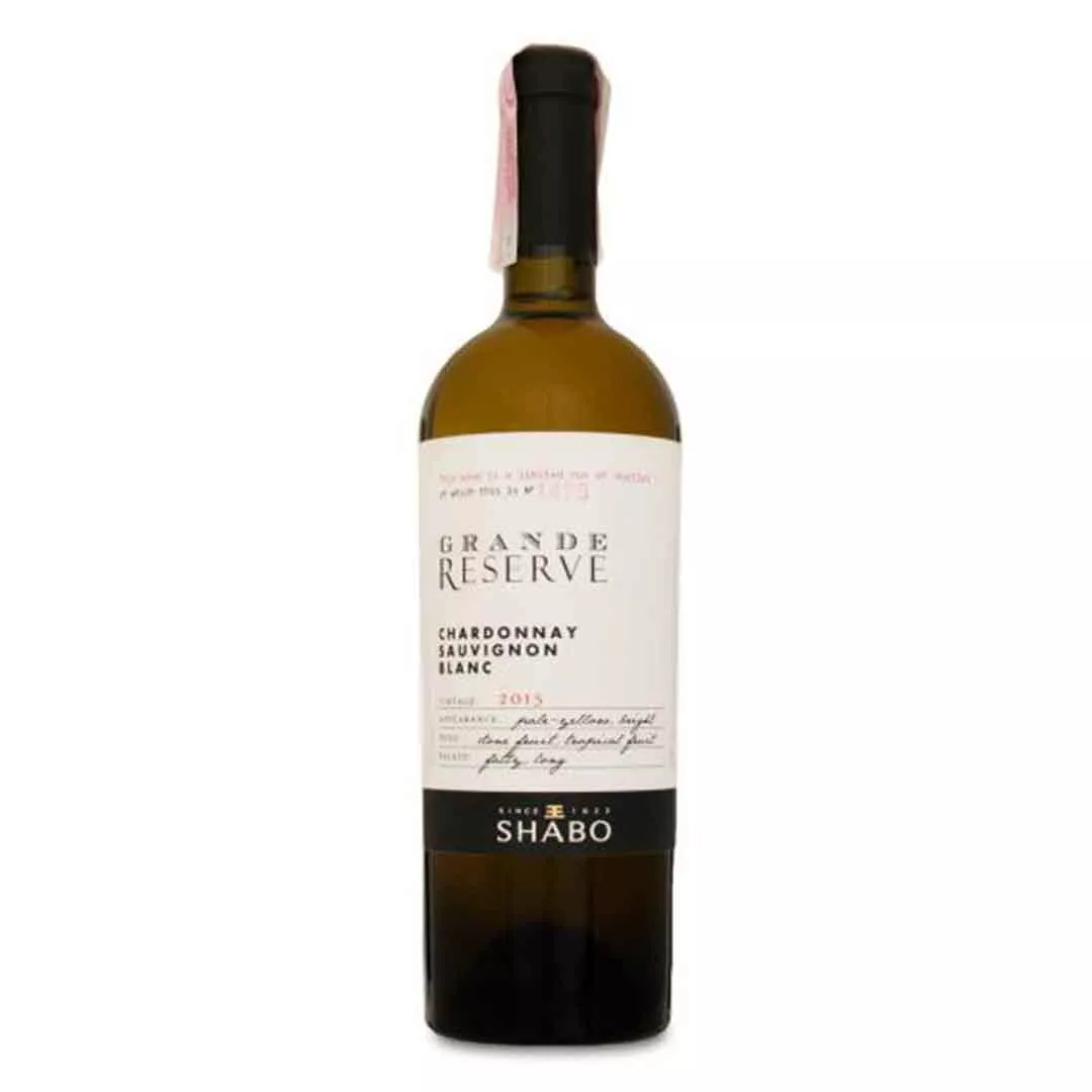 Вино Shabo Grande Reserve Шардоне-Совиньон Блан белое сухое 0,75л 13%
