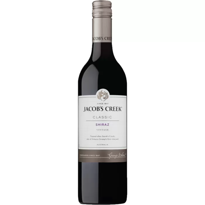 Вино Jacob's Creek Classic Shiraz красное сухое 0,75л 10,5-15%