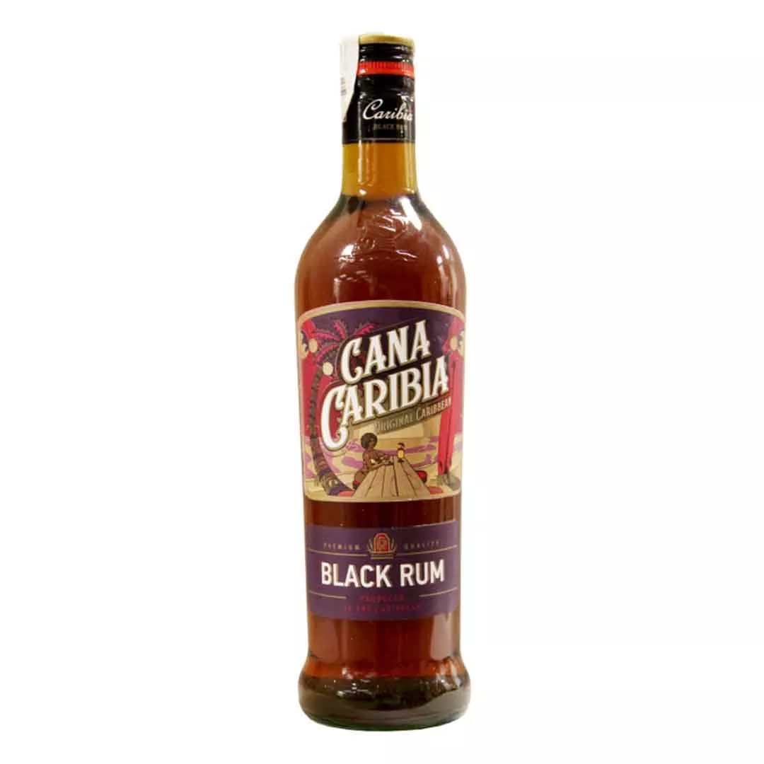 Ром Cana Caribia Black 0,7л 38%