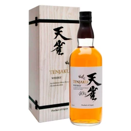 Виски "Теньяку в деревянной коробке" 0,7л 40%