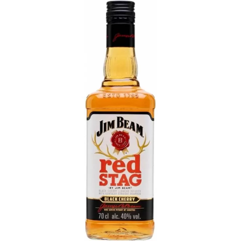 Ликер Jim Beam Red Stag 4 года выдержки 1 л 40%