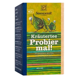 Асорті трав'яного чаю Спробуй!, Sonnentor, 28,5г