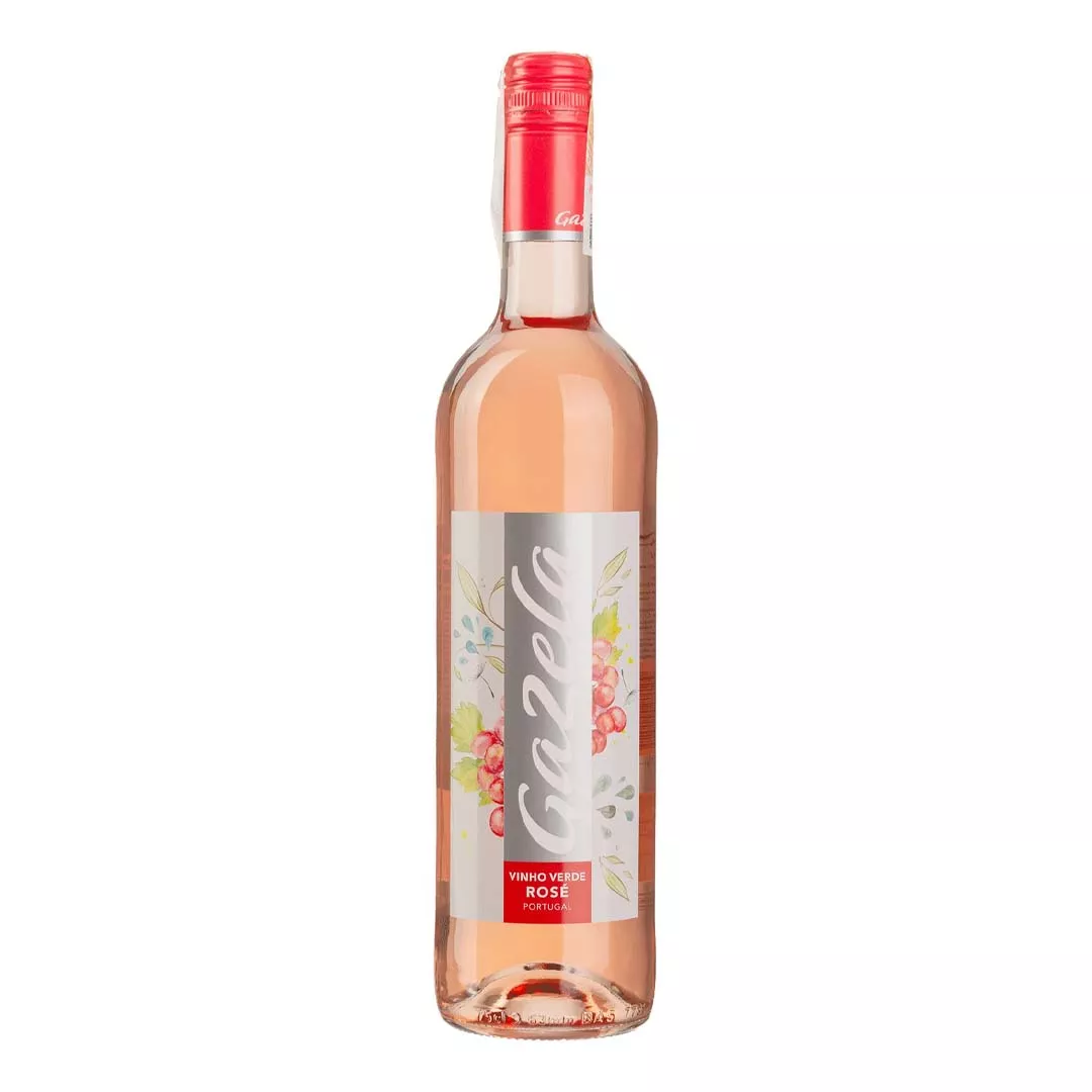 Вино Gazela Rose рожеве напівсолодке 0,75л 9,5%