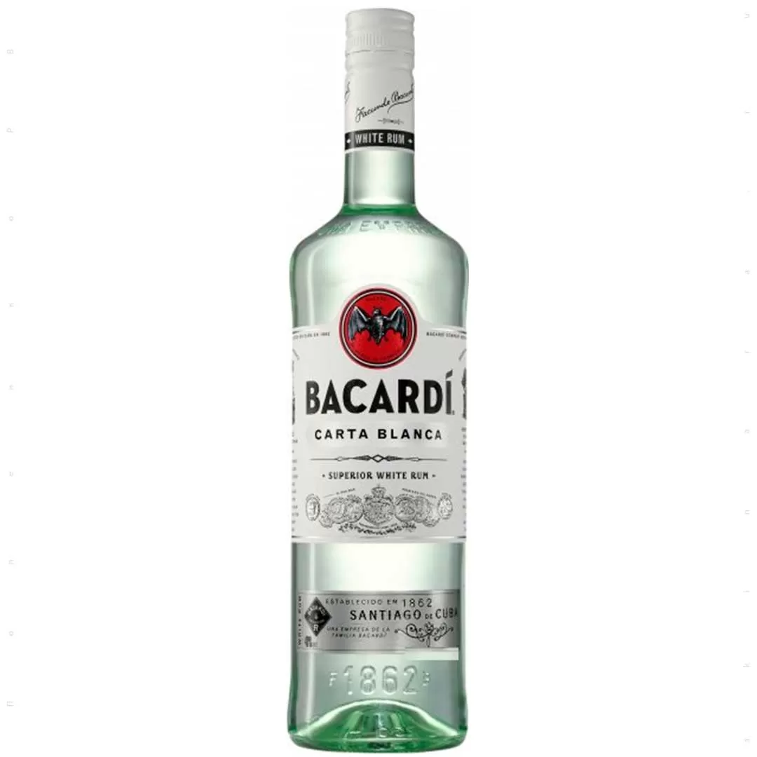 Ром итальянский Bacardi Carta Blanca 0,7л 40%