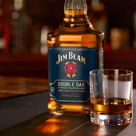 Виски Jim Beam Double Oak 4 - 5 лет выдержки 0,7 л 43% купить
