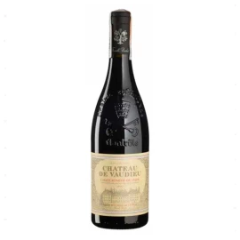 Вино Famille Brechet Chateau de Vaudieu Chateauneuf-du-Pape Rouge 2020, красное сухое, 0,75л 15%
