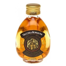 Бренді Vecchia Romagna Etichetta Nera 0,03 л 38%