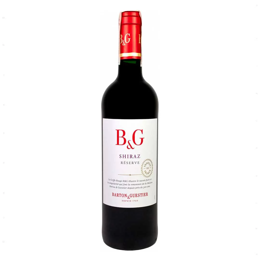 Вино Barton &amp; Guestier Shiraz Reserve красное сухое 0,75л 12,5%