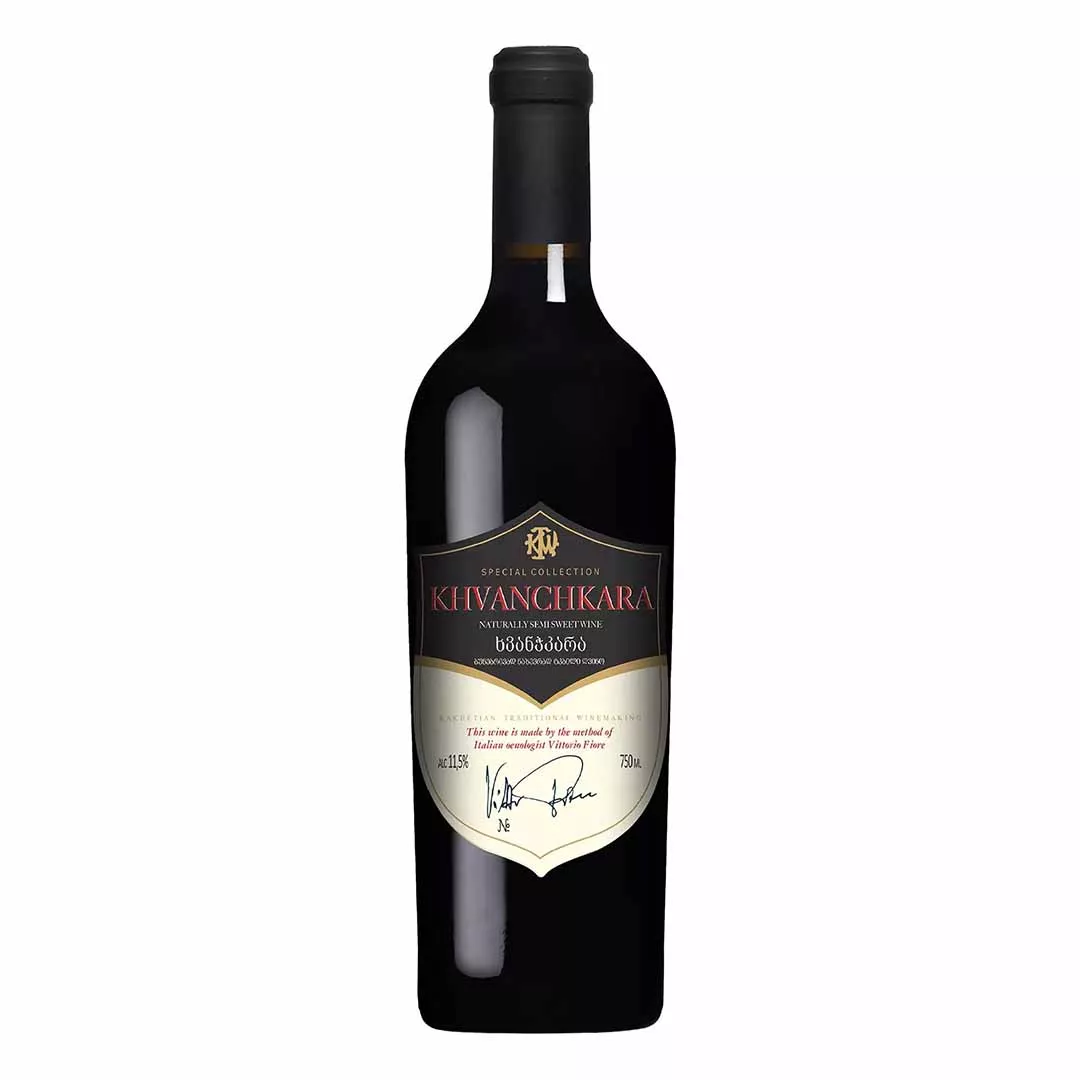 Вино Special Collection Хванчкара красное полусладкое 0,75л 11-12,5%