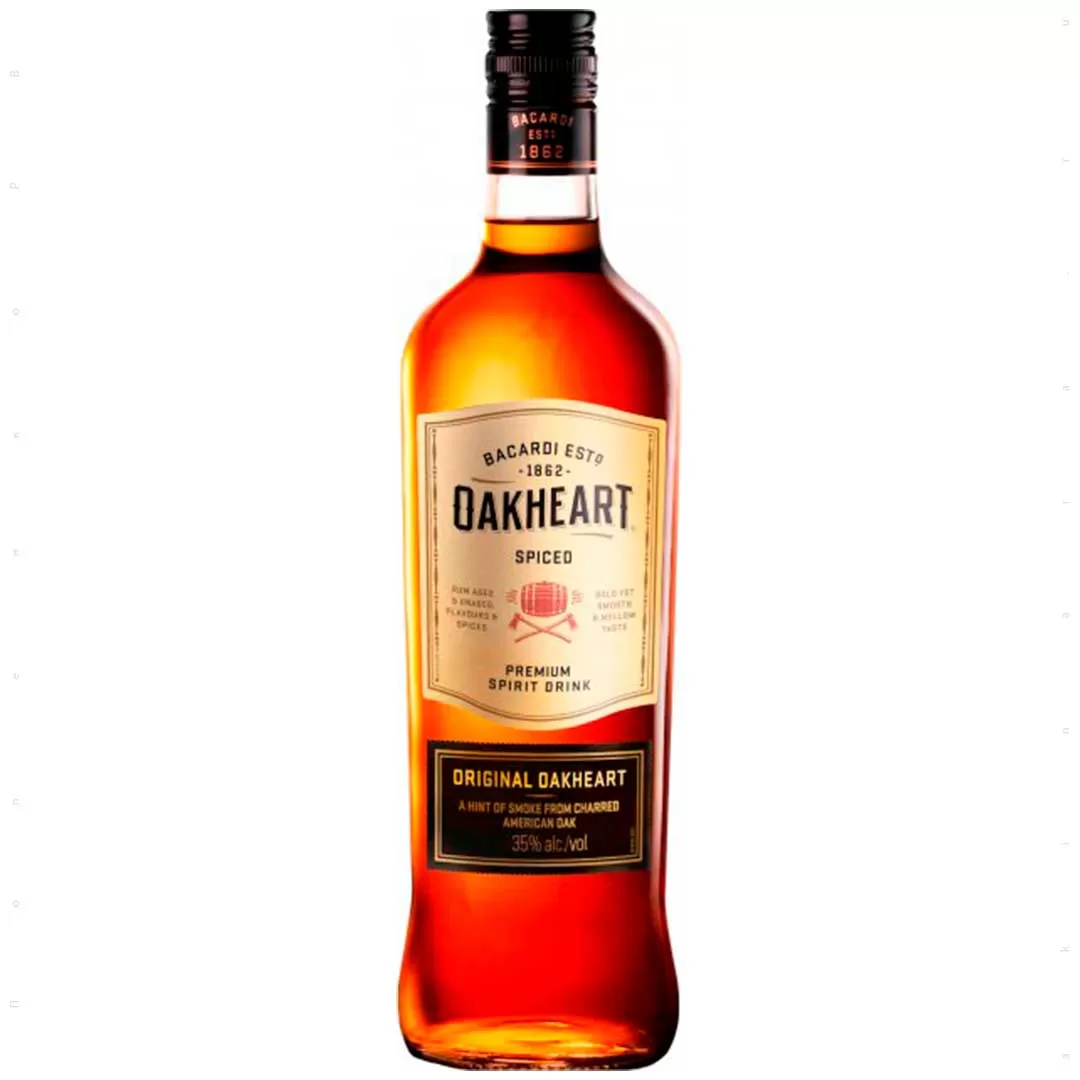 Ромовый напиток Oakheart Original 12 месяцев выдержки 0,5л 35%