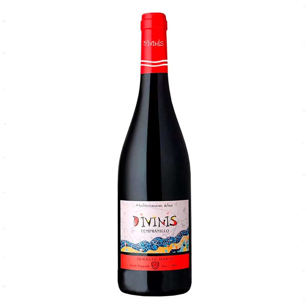 Вино Divinis Mediterranean Tempranillo красное сухое 0,75л 13%