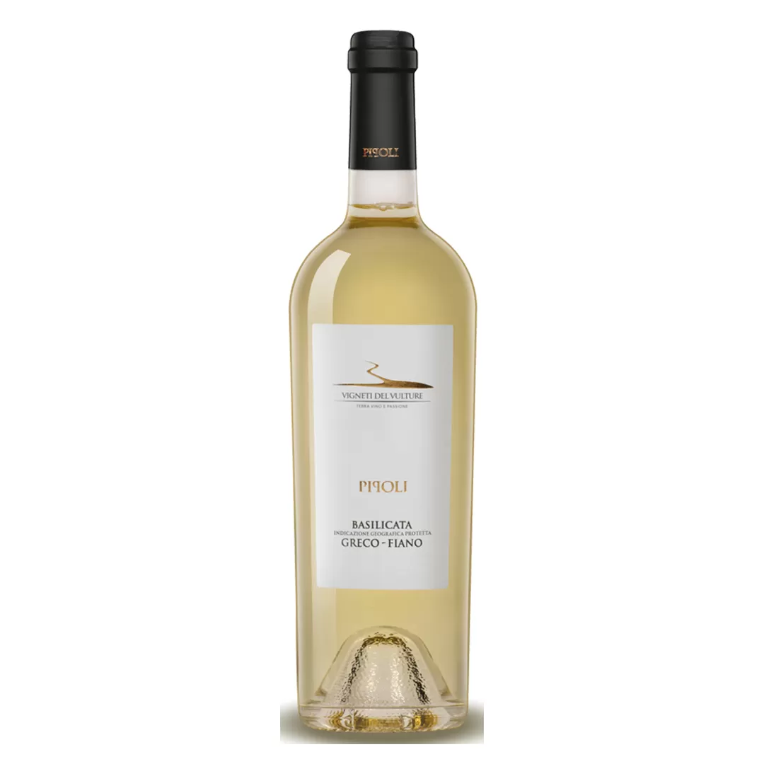 Вино Pipoli Greco Fiano Basilicata IGP белое сухое 0,75л 12%