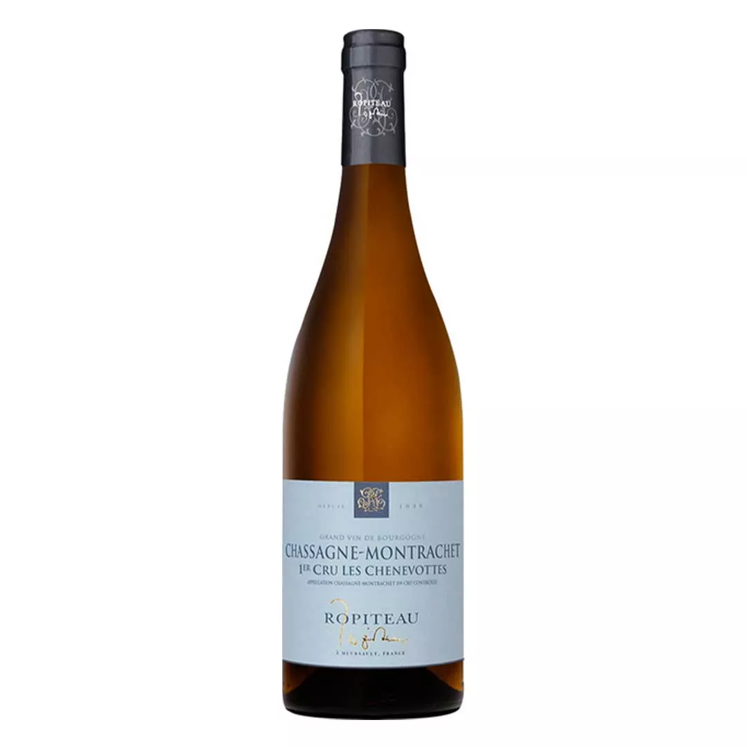 Вино Ropiteau Freres Chassagne-Montrachet Premier Cru Les Chenevottes біле сухе 0,75 л 13,5%