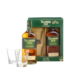 Виски бленд Tullamore D.E.W. Original 0,7л 40% + 2 бокала купить
