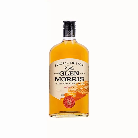 Напій алкогольний the Glen Morris Honey 0,5л 30%