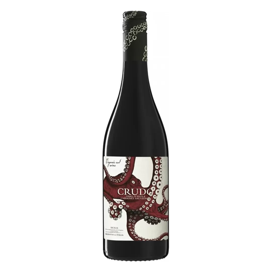 Вино Mare Magnum Crudo Nero d'Avola Cabernet Organic червоне сухе 0,75л 14%