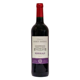 Вино Les Grands Chais de France Chateau Barbot Imperial красное сухое 0.75л 12.5%