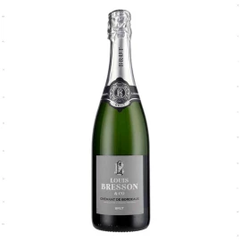 Вино ігристе LouisBresson &Co Crémant de Bordeaux Brut біле брют 0,75 л 11,5%