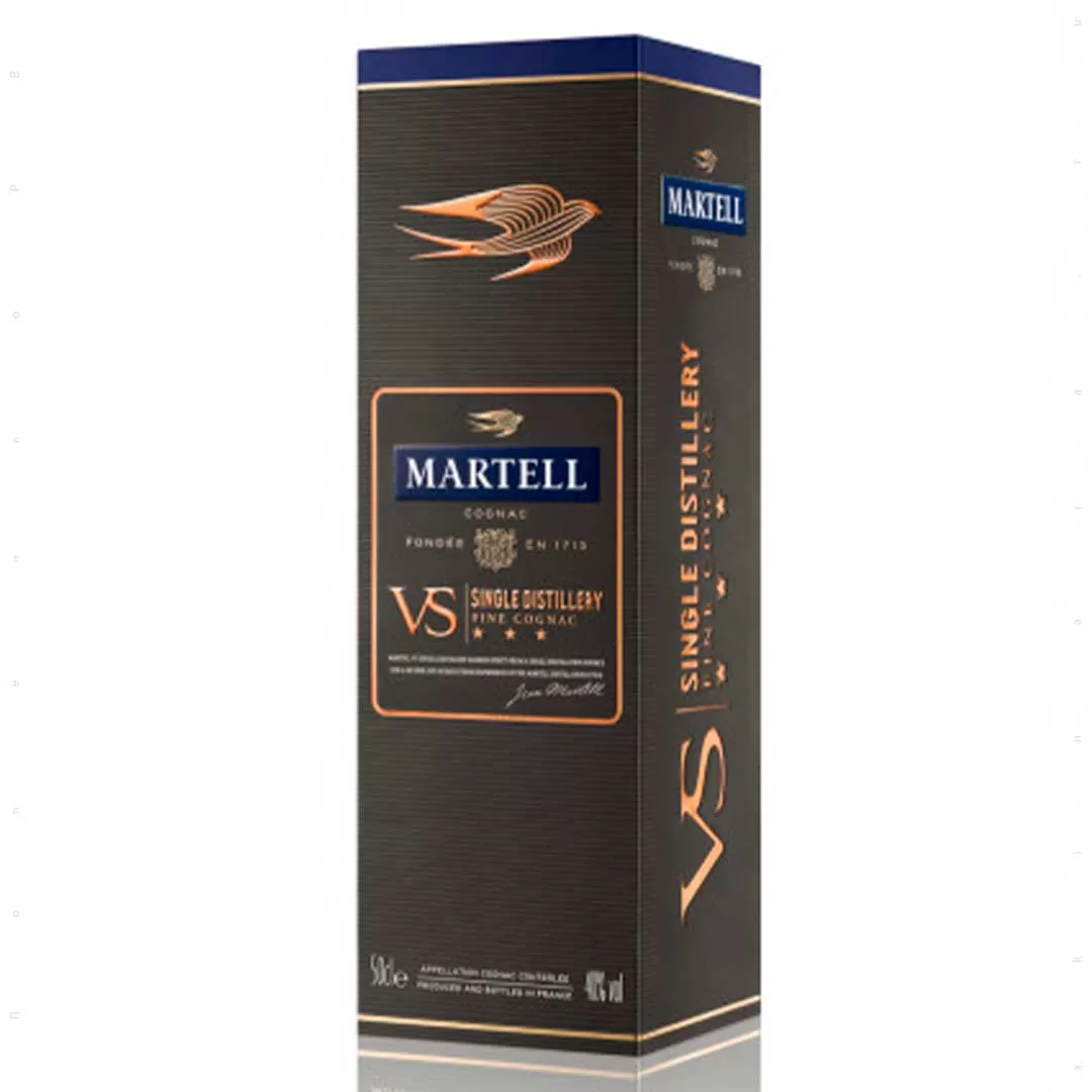 Коньяк Martell VS у коробці 0,5л 40%