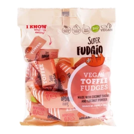 Цукерки Супер Фаджіо Тоффі органічні Super Fudgio 150 г