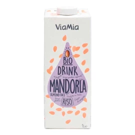 Напиток рисовый с миндалем органический Via Mia