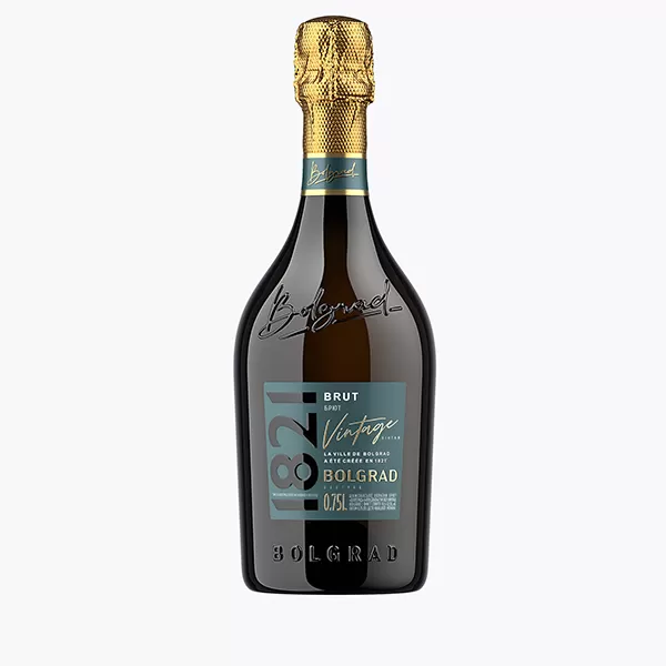 Шампанское Bolgrad 1821 Vintage Bolgrad Брют 0,75л 10-13,5%
