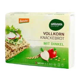 Хлібці житні органічні цільнозернові зі спельтою Naturata 250 г