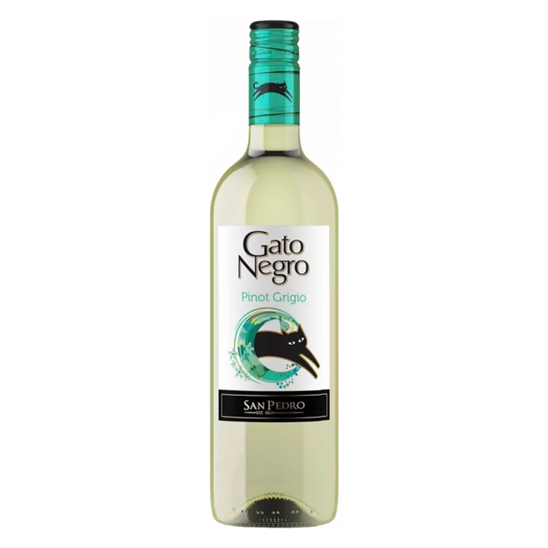 Вино Gato Negro Pinot Grigio біле сухе 0,75л 12,5%