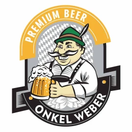 Пиво Onkel Weber Bayerisch Weissbier світле нефільтроване 0,5л 5,4% купити
