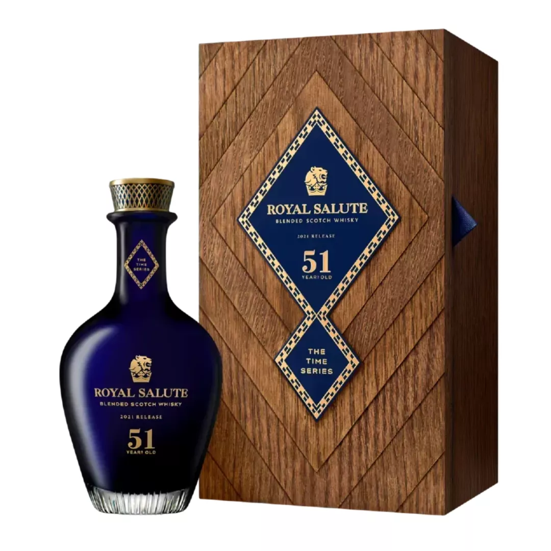 Віскі Royal Salute 51 рік 0.7л 45,5% у престижній упаковці