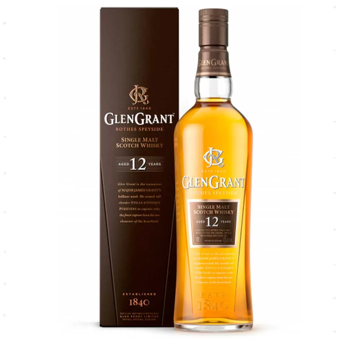 Виски The Glen Grant 12 лет выдержки 1 л 43%