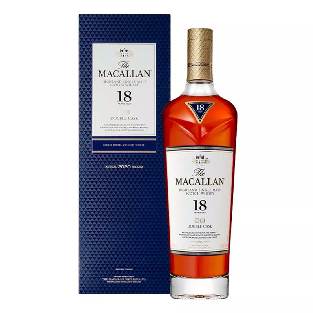 Віскі шотландський The Macallan Double Cask Matured 18 YO 0,7л 43%