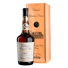 Кальвадос Кер де Лион Пеи д'Ож 1977, Christian Drouin 0.700 (деревянная коробка) 0,75л 42%