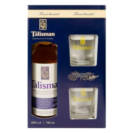 Віскі Tomatin Talisman 3 роки витримки 0,7л 40% + 2 склянки
