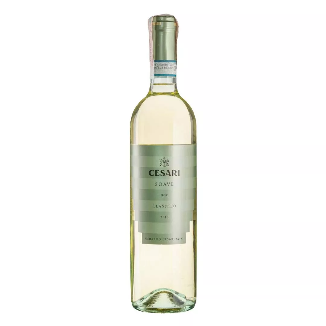 Вино Cesari Soave Classico сухое белое 0,75л 12,5%