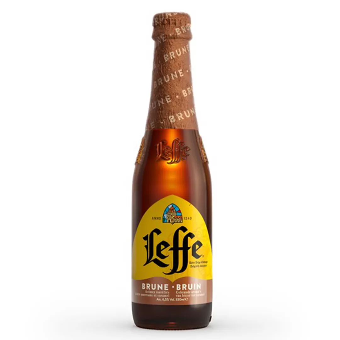 Пиво бельгійське Leffe Brunе 0,33л 6,3%