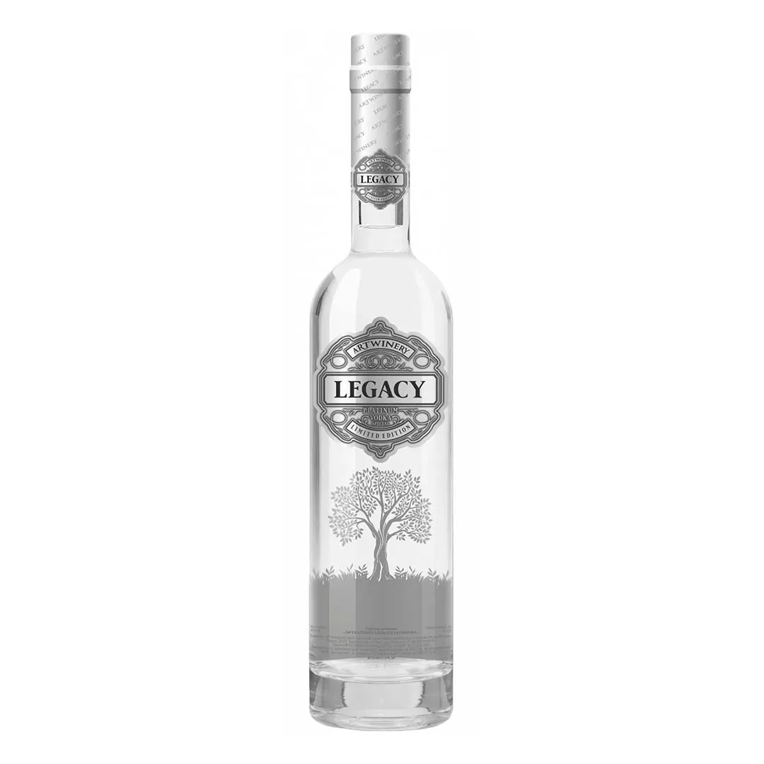 Водка Artwinery Legacy Платиновая 0,7л 40%