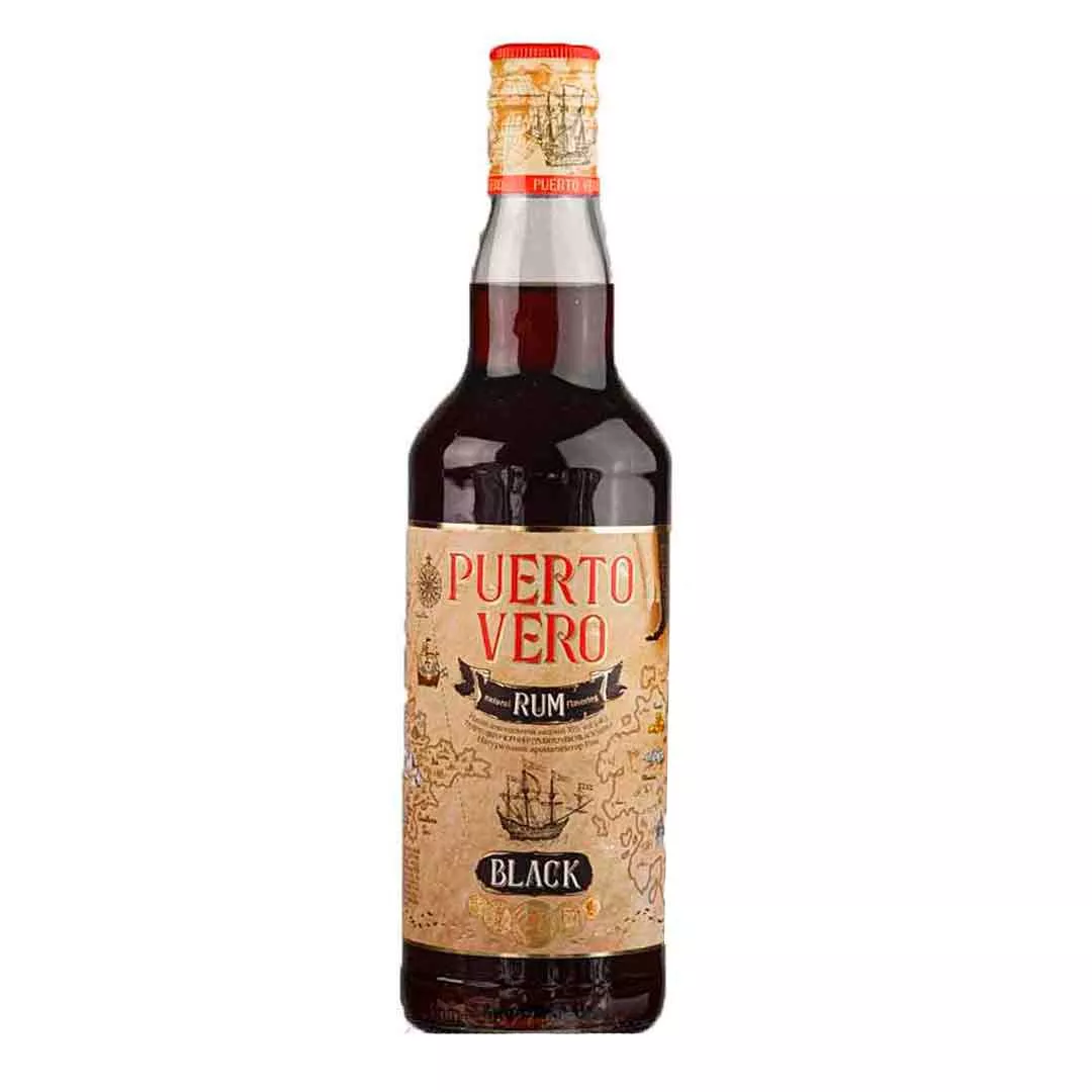 Напиток алкогольный крепкий Puerto Vero Black 0,5л 35% купить
