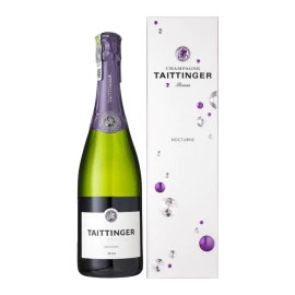 Шампанское белое сухое Taittinger Nocturne Sec в подарочной коробке 0,75л 12,5%