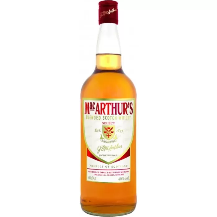Виски MacArthur's 0,5л 40%
