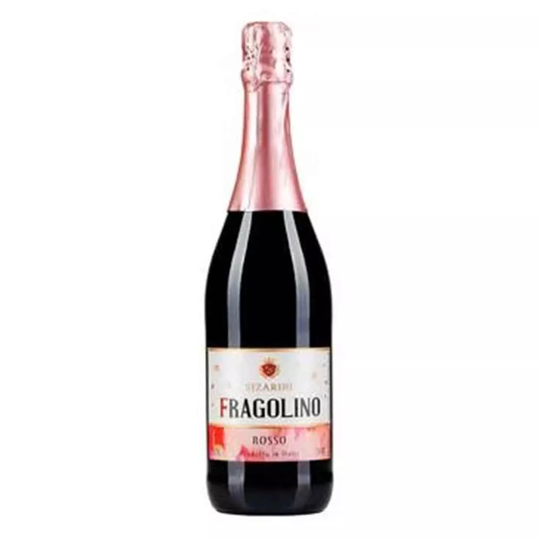 Вино игристое Sizarini Fragolino Rosso красное сладкое 0,75л 7,5%
