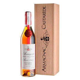 Арманьяк Castarede 1975 деревянная коробка 0,7л 40%